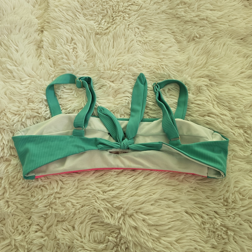No Boundaries Ribbed Bikini Top - Picture 3 of 4